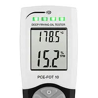 Food / Hygiene Frying Oil Meter PCE-FOT 10 display