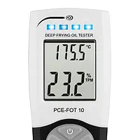 Food Thermometer for Frying Oil / Cooking Oil Tester PCE-FOT 10 display