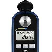 Handheld Digital Refractometer PCE-DRC 2 Sugars display