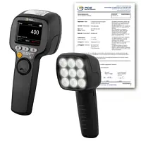 Handheld Tachometer PCE-DSX 10-ICA incl. ISO Calibration Certificate 