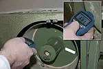 Handheld Tachometer PCE-DT 65 in Use