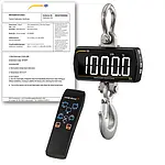 Hanging Scales PCE-CS 1000LD-ICA incl. ISO Calibration Certificate