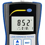 Hardness meter PCE-900 display