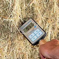 Hay Moisture Analyzer close up.