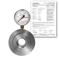 Hydraulic Force Gauges PCE-HFG 1K-ICA Incl. ISO Calibration Certificate 
