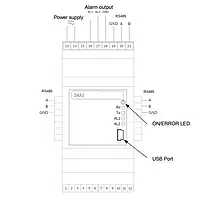 I/O Module PCE-S4AI connections