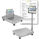 Industrial Scales PCE-EP 150P1-ICA Incl. ISO Calibration Certificate