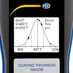 Coating Thickness Gauge PCE-CT 100 Graph
