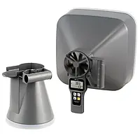 Multifunction Air Velocity Meter with Capture Hoods PCE-VA 20-SET 