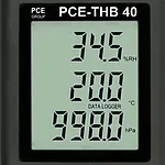 Climate meter PCE-THB 40 display
