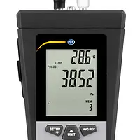 Multifunction Wind Measurer PCE-HVAC 2 display