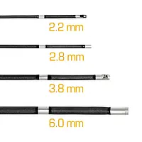 NDT Test Instrument PCE-VE 1500-38200 camera head length