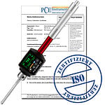 Portable Metal Hardness Tester with ISO Calibration Certificate PCE-2600N-ICA