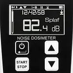 Noise Dose Meter (Badge Type) PCE-MND 10 display