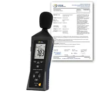 Noise Meter / Sound Meter PCE-322A-ICA incl. calibration certificate 