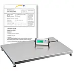 Platform Scale PCE-PS 150XL-ICA incl. ISO Calibration Certificate