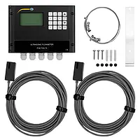 Portable Ultrasonic Flow Meter PCE-TDS 75 delivery contents