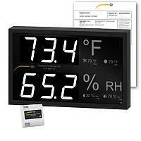 Relative Humidity Meter PCE-EMD 10-ICA Incl. ISO Calibration Certificate