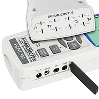 Surface Testing - Temperature Meter PCE-T390 connections