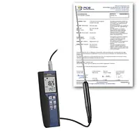 Temperature Data Logger incl. ISO Calibration Certificate PCE-HPT 1-ICA 