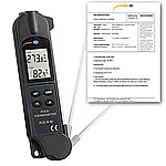 Temperature Meter PCE-IR 80-ICA Incl. ISO Calibration Certificate