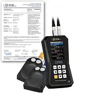 Ultrasonic Flow Meter PCE-TDS 200 L-ICA incl. ISO Calibration Certificate 