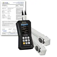 Ultrasonic Flow Meter PCE-TDS 200 MR-ICA incl. ISO-Calibration Certificate 