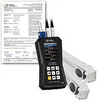 Ultrasonic Flow Meter PCE-TDS 200+ MR incl. ISO Calibration Certificate 