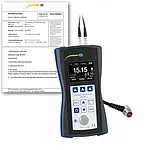 Ultrasonic Thickness Gauge PCE-TG 300-NO5/90-ICA incl. ISO calibration certificate