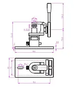 Universal Clamping Device PCE-SJJ031 diagram