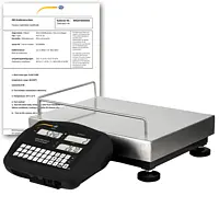 Weighing Platform PCE-SCS 30-ICA incl. ISO-Calibration Certificate 