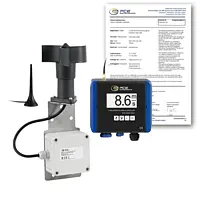Wind Speed Meter PCE-WSAC 50W+ 24-ICA incl. ISO-Calibration Certificate 