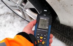 Ejemplo de uso del contador Geiger PCE-RAM 10