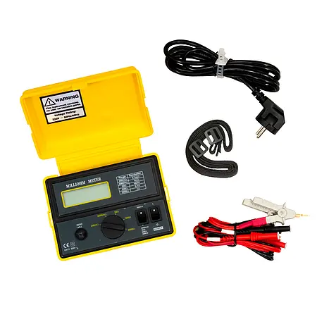 Ohmmeter Lieferumfang