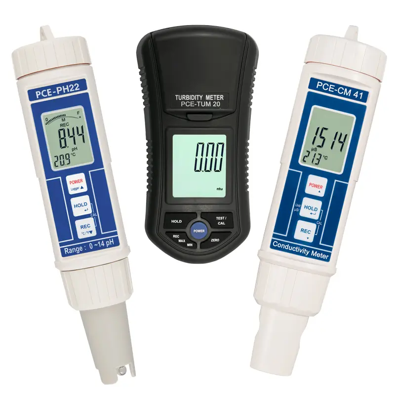 fibra aritmética frágil Medidor de pH PCE-PH 22-TUM 20-CM 41-KIT para piscinas de agua salada | PCE  Instruments