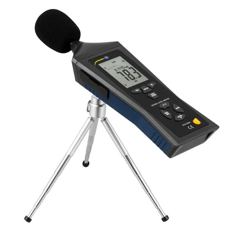 Medidor de sonido con calibrador acústico PCE-322-SC43