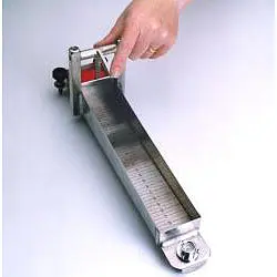 Reómetro - Imagen de como se hace una medida 