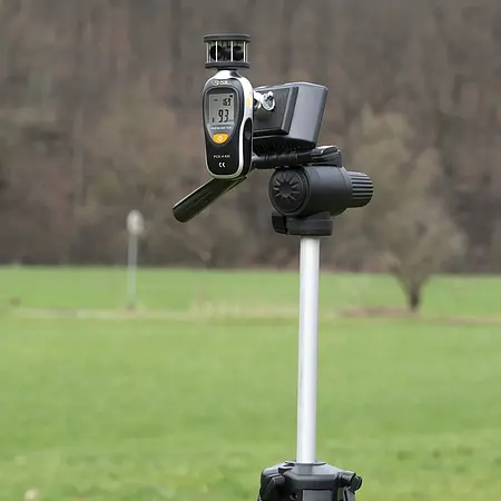 Anemómetro - Utilización