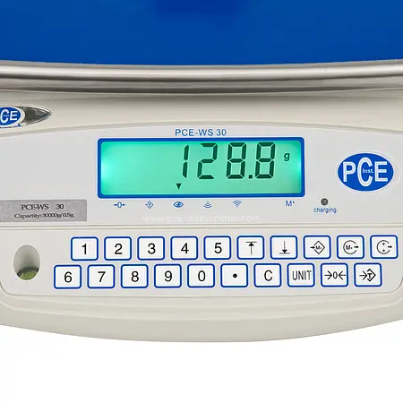 Balanza de cocina - Pantalla