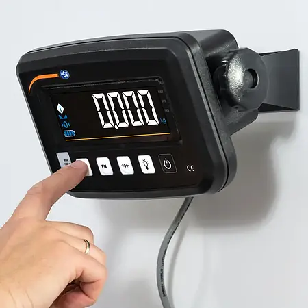 Balanza de mesa verificada - Uso pantalla