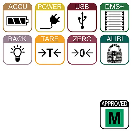 Balanza de suelo verificada - Iconos