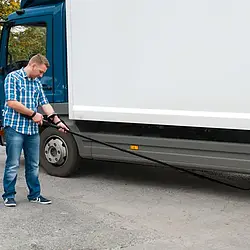 Cámara de inspección - Inspección de los bajos de un camión