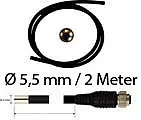 Cable semi rígido 2 m / Ø 5,5 mm 