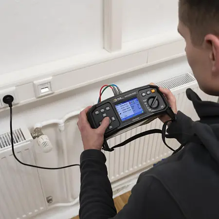 Comprobador de aparatos eléctricos portátiles Utilización