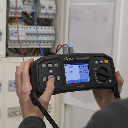 Comprobador de aparatos eléctricos portátiles Utilización