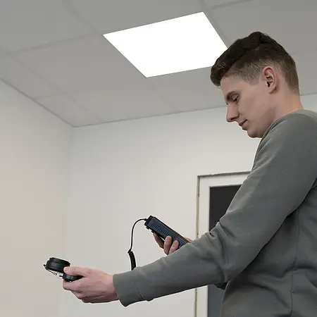 Controlador ambiental para luz LED - Utilización