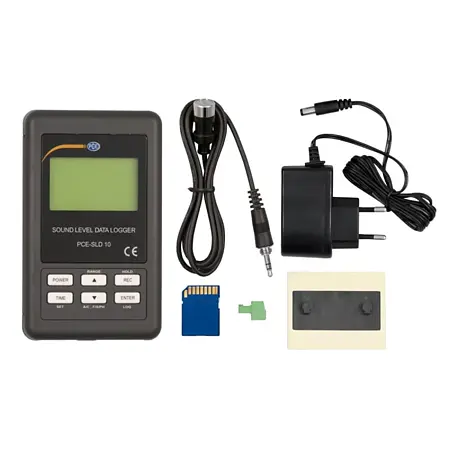 Decibelímetro Contenido del envío