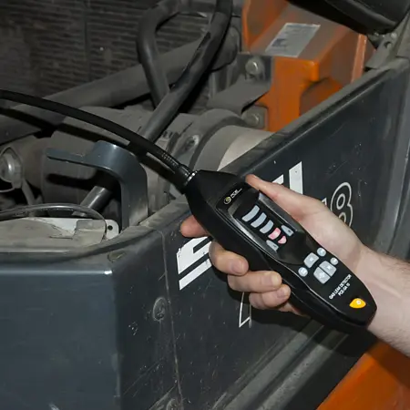 Detector de gas Utilización