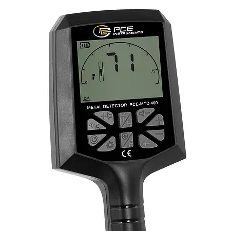 Detector de metales - Pantalla