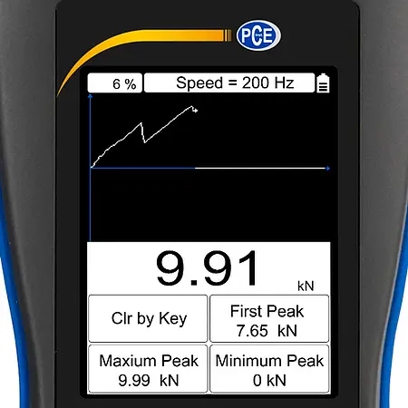 Dinamómetro PCE-DFG NF 10K